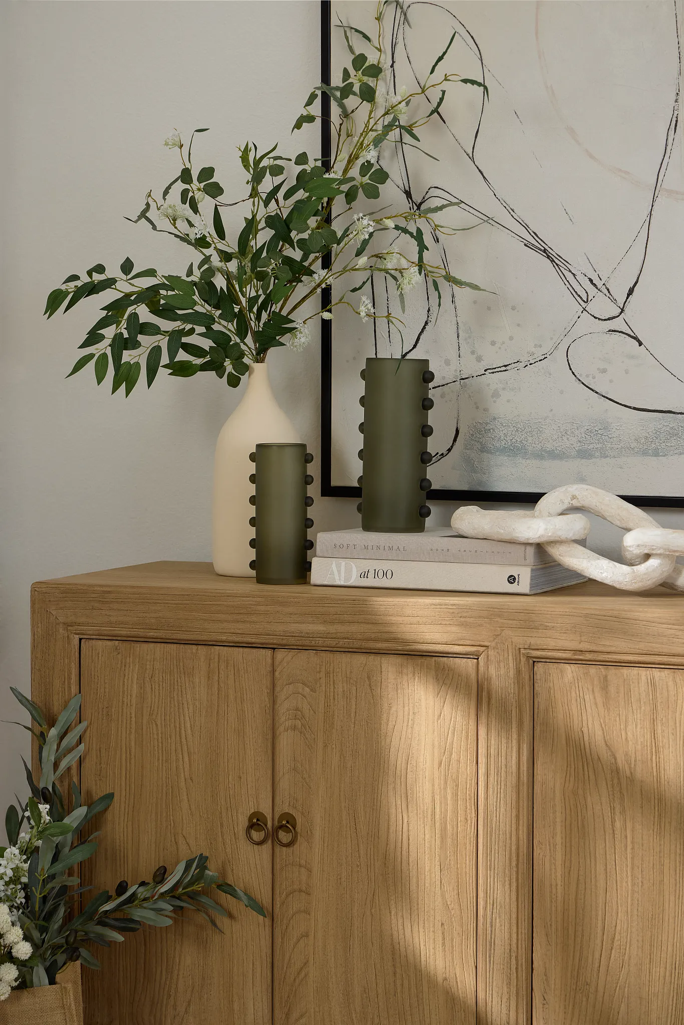 Vixen Dark Green Large Vase