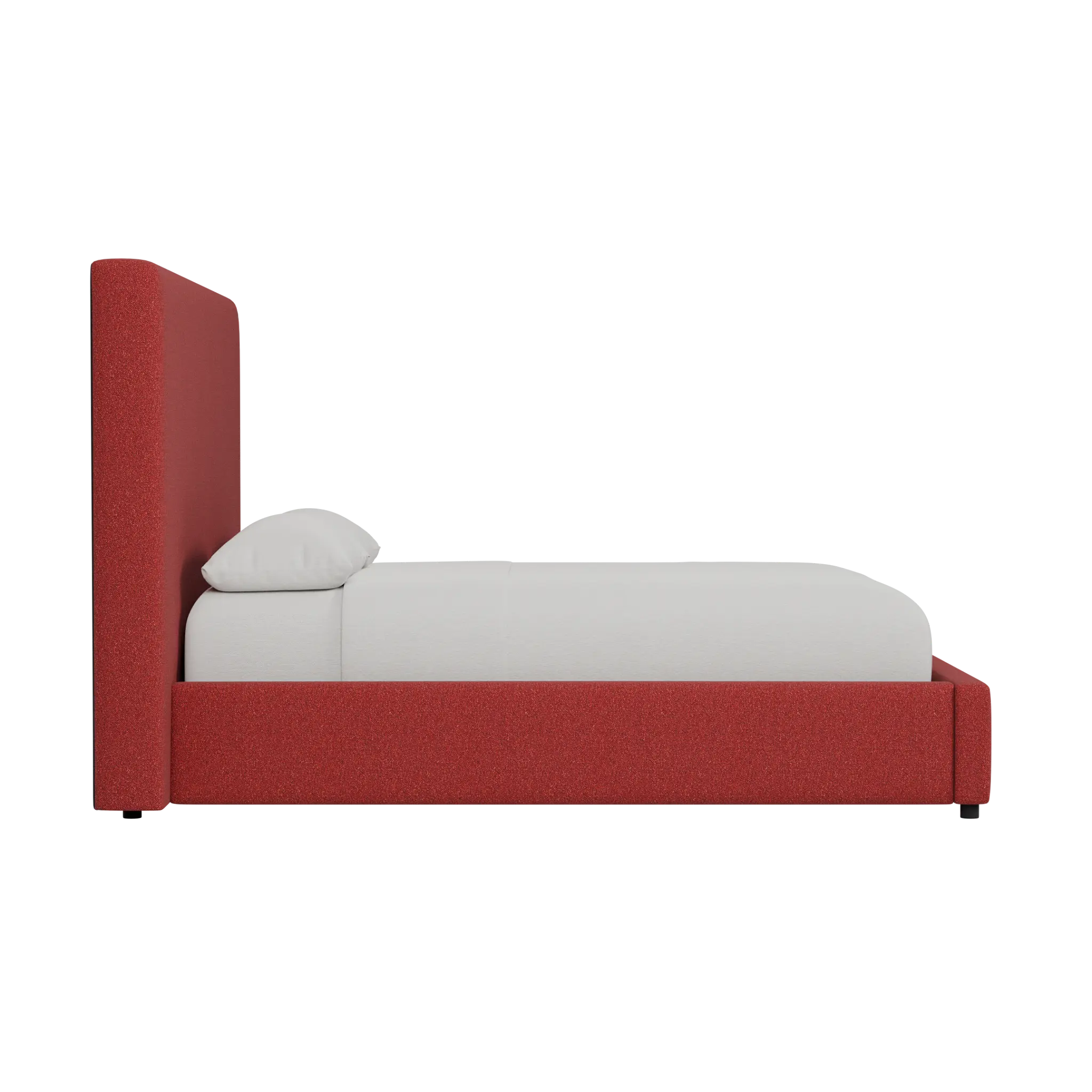 Grayton Elite Red 54" Upholstered Platform Bed Grayton Elite Red 54" Upholstered Platform Bed