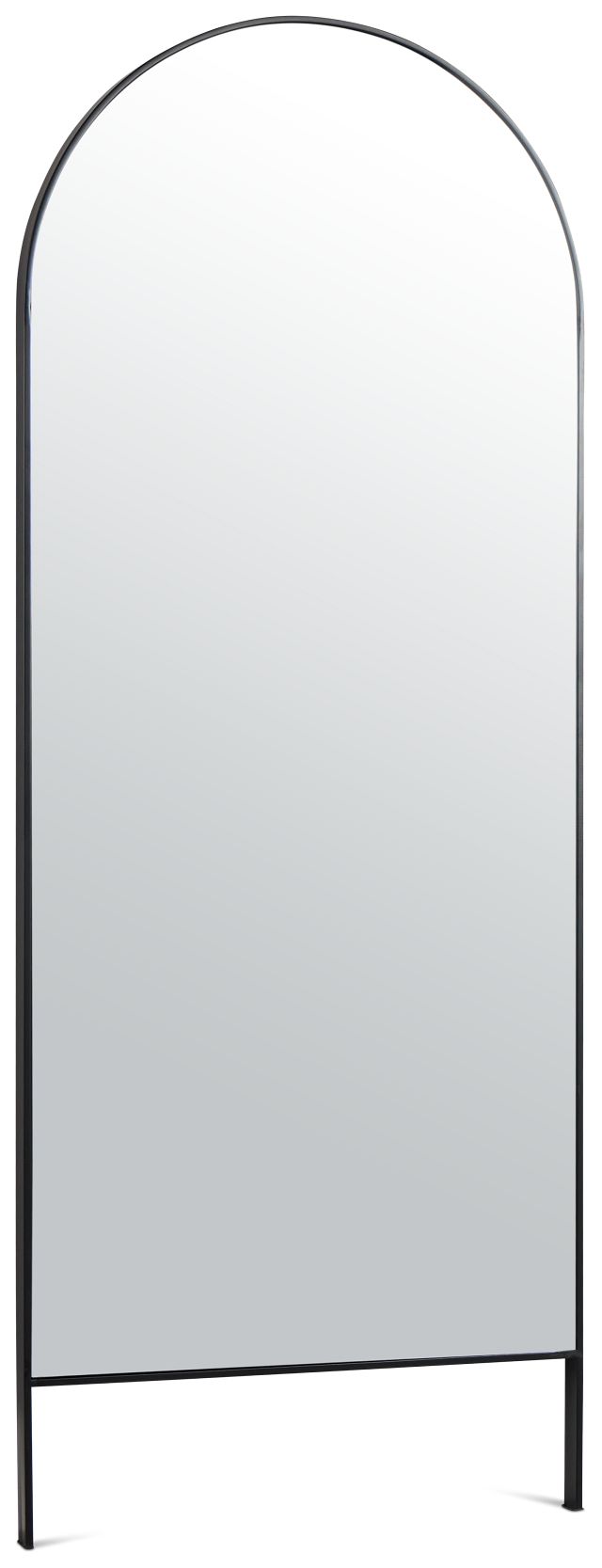Ibai Black Floor Mirror