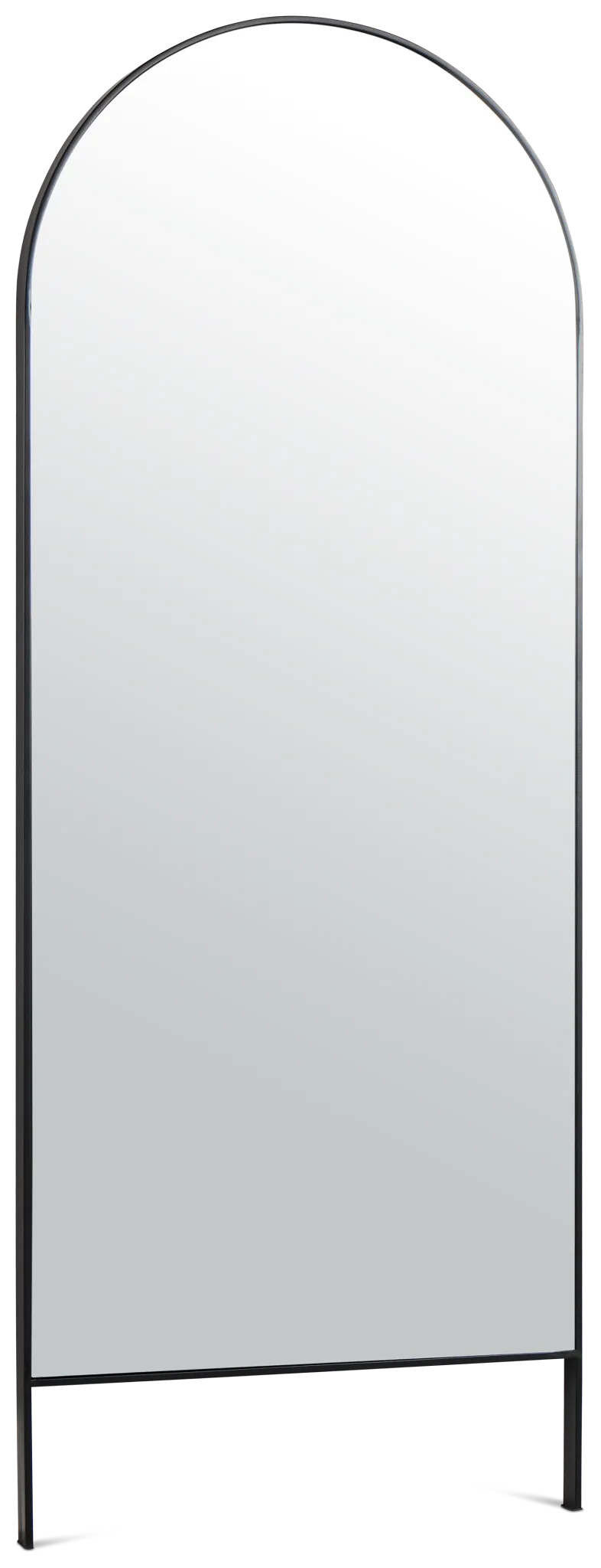 Ibai Black Floor Mirror