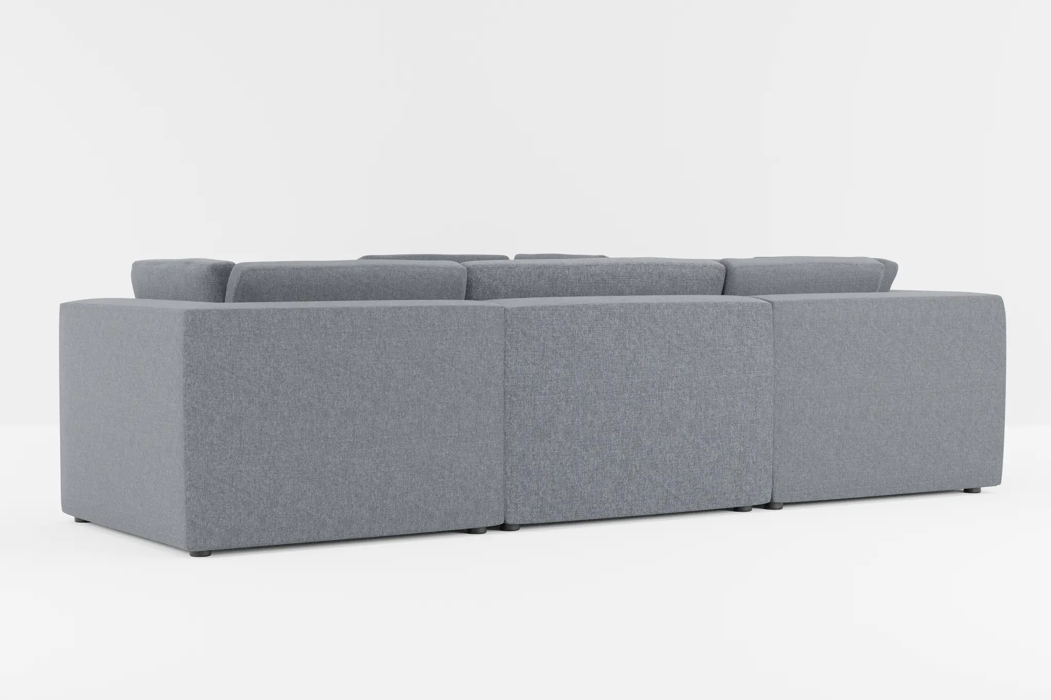 Destin Elevation Gray Fabric 5-piece Modular Sectional Destin Elevation Gray Fabric 5-piece Modular Sectional