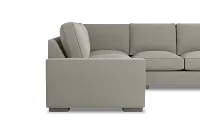 Edgewater Elite Gray Medium Right Chaise Sectional