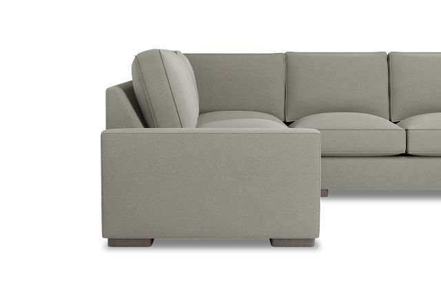Edgewater Elite Gray Medium Right Chaise Sectional