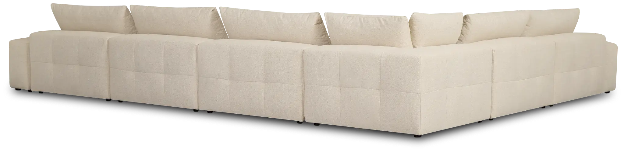 Remi Light Beige Fabric 8-piece Modular Sectional Remi Light Beige Fabric 8-piece Modular Sectional