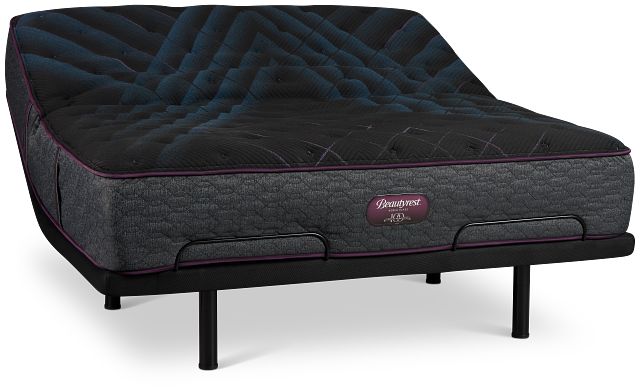 Beautyrest World Class Level 3 Plush Elite Adjustable Mattress Set