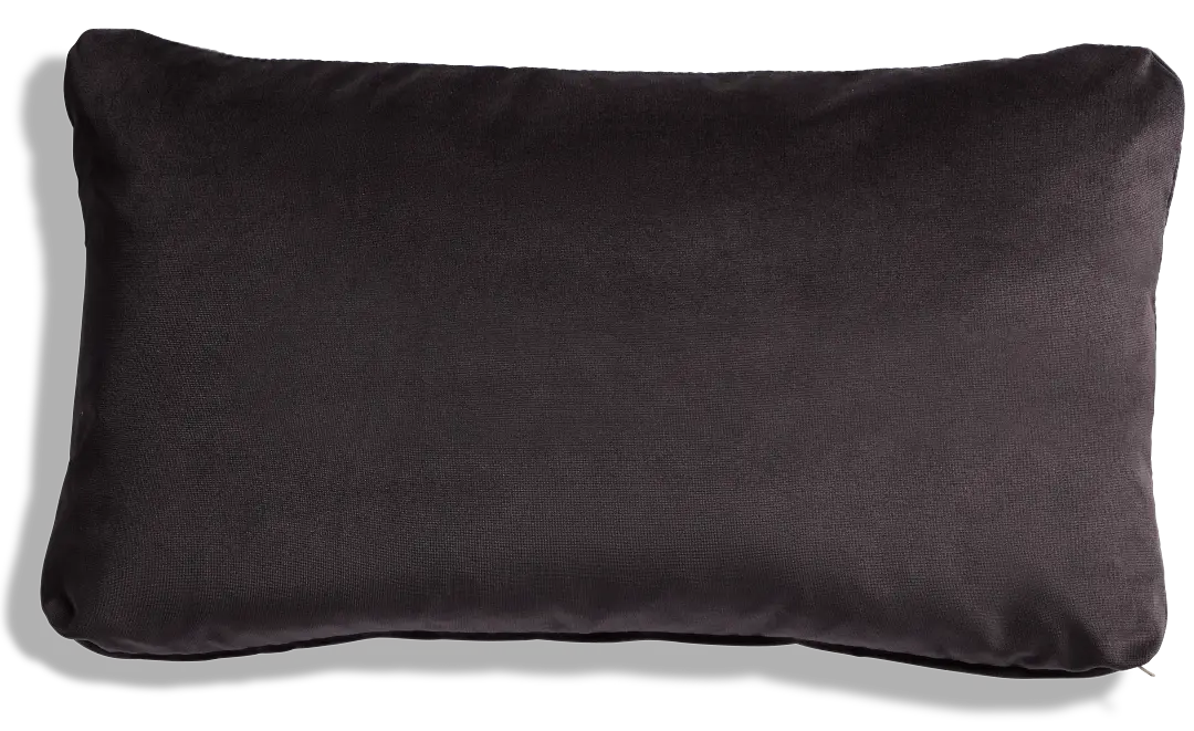 Lauran Black Lumbar Accent Pillow Lauran Black Lumbar Accent Pillow