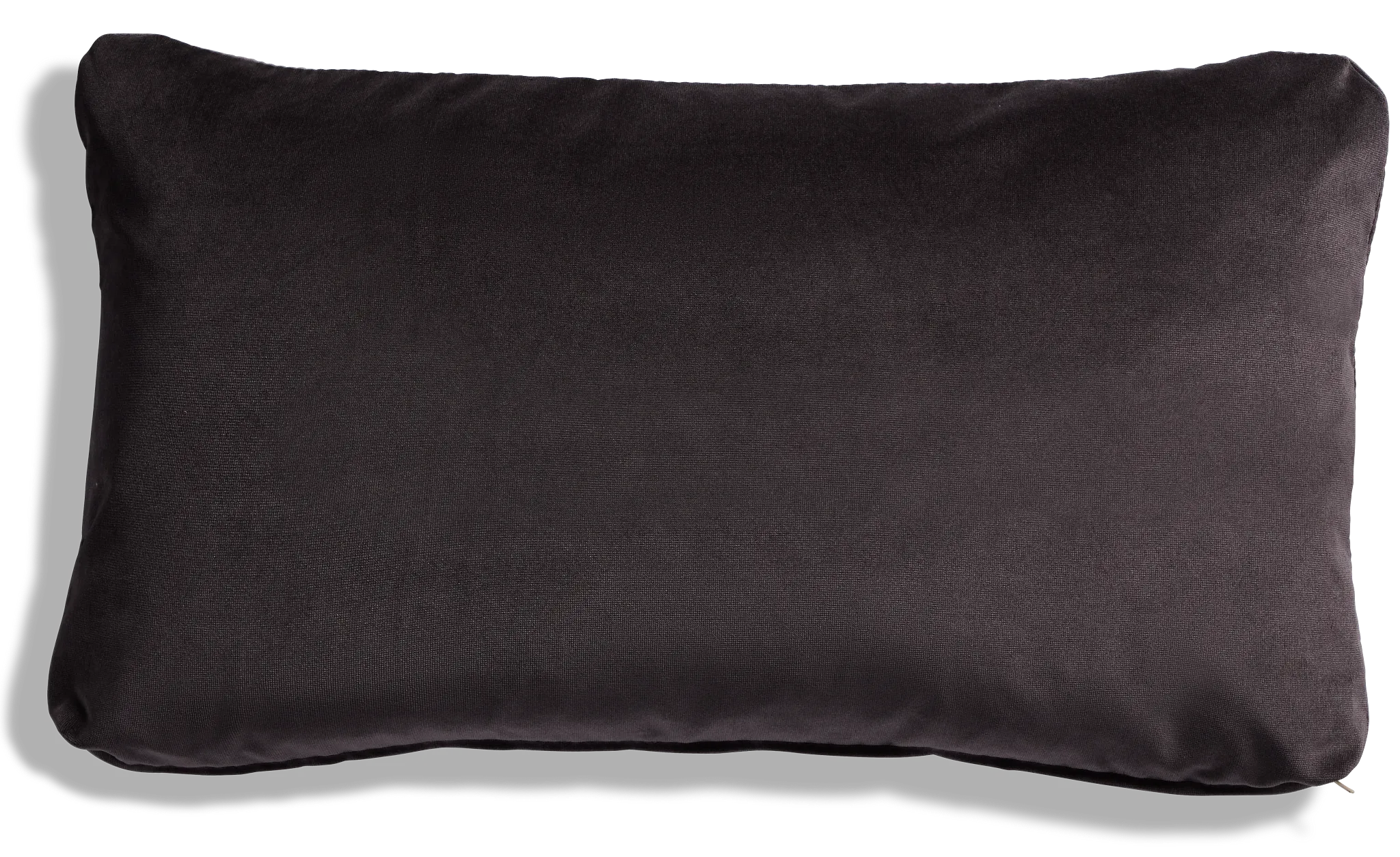 Lauran Black Lumbar Accent Pillow