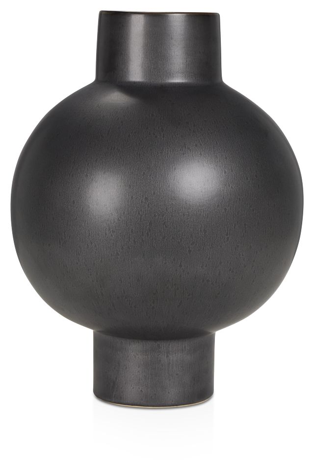 Doni Black Large Vase