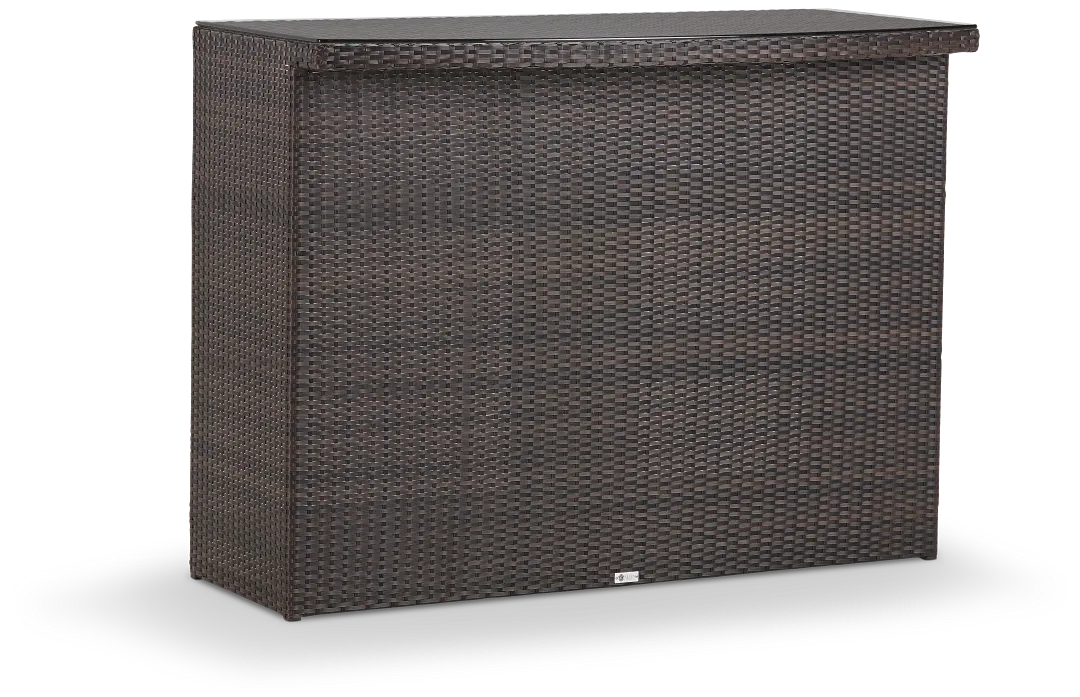 Zen Dark Tone Woven Bar Frame