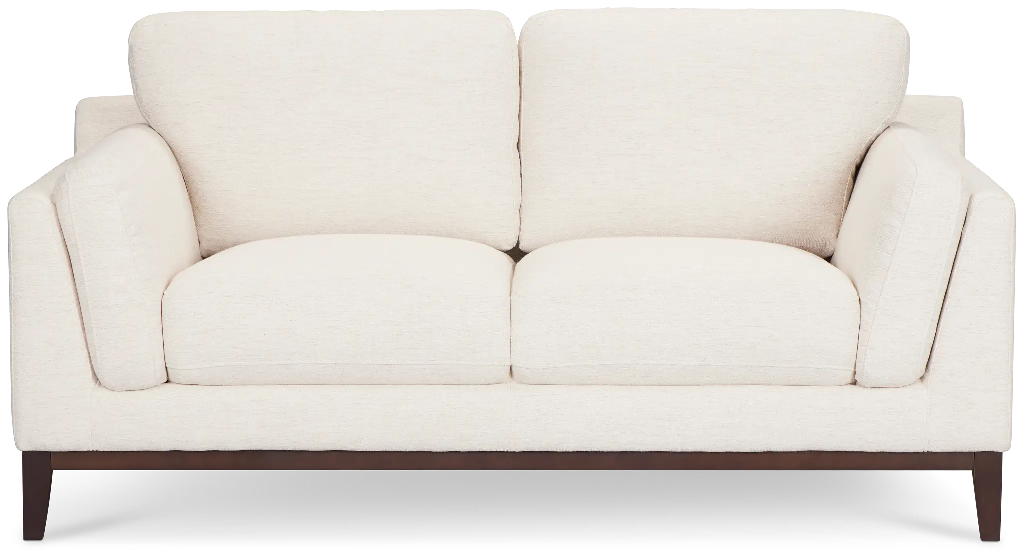 Wesley Light Beige Fabric Loveseat Wesley Light Beige Fabric Loveseat