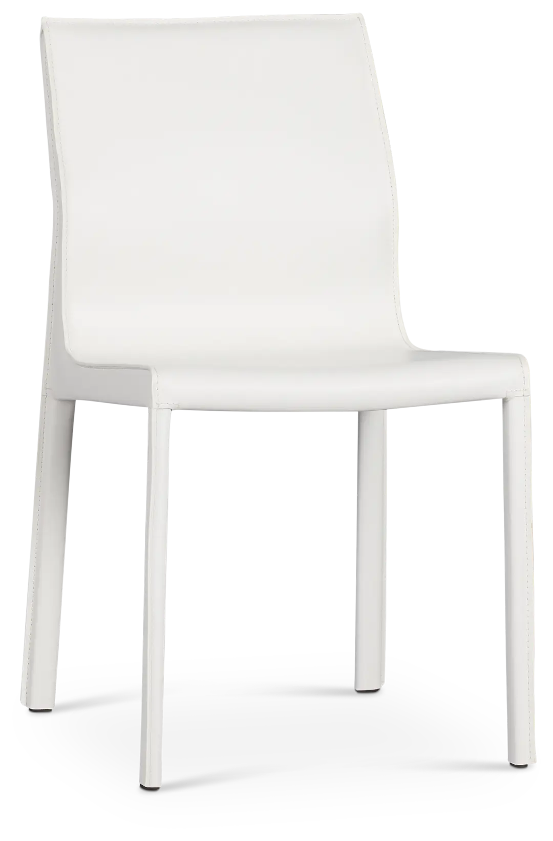 Lugo White Upholstered Side Chair Lugo White Upholstered Side Chair