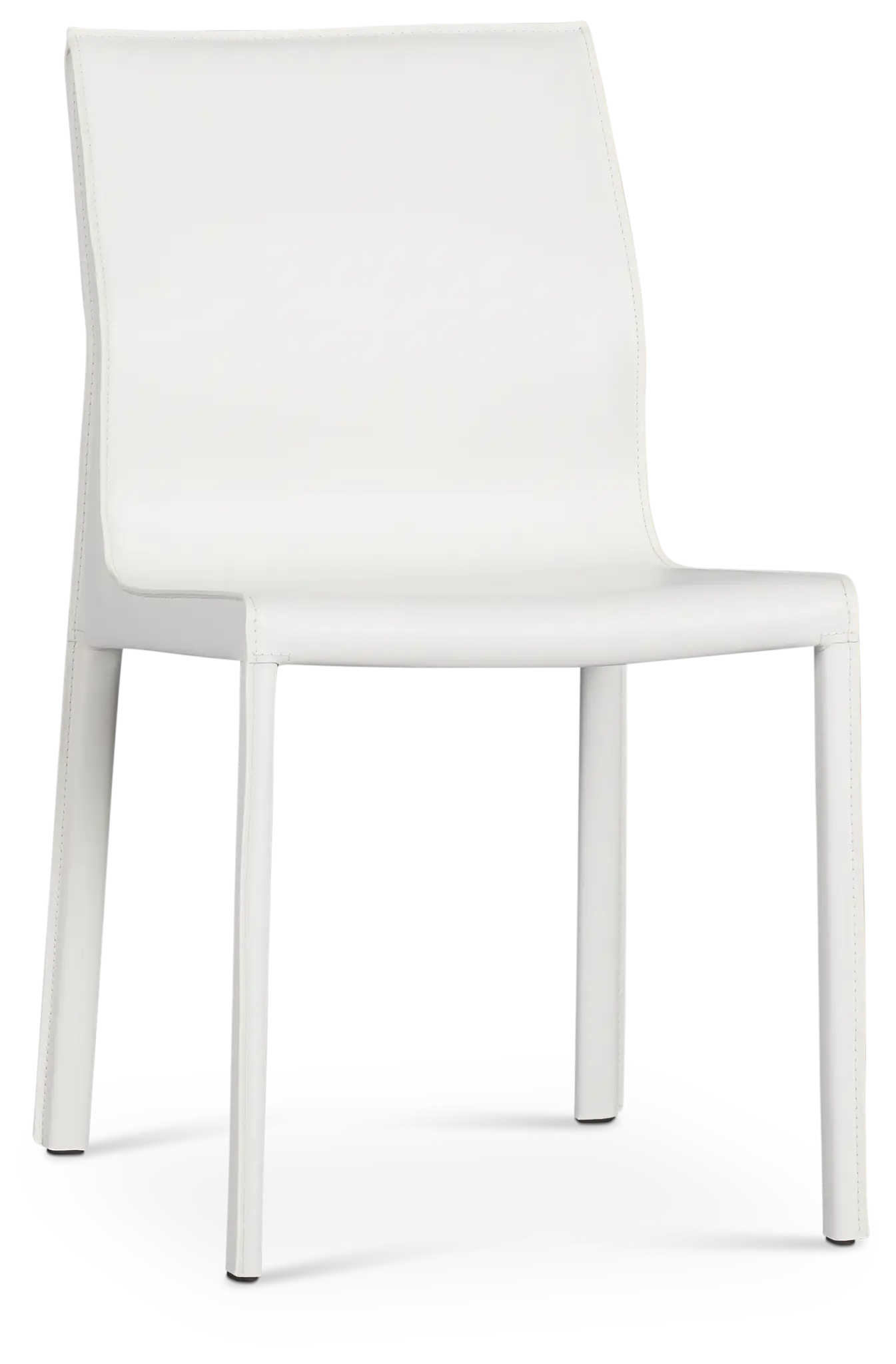 Lugo White Upholstered Side Chair Lugo White Upholstered Side Chair