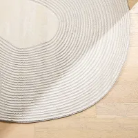 Anat Gray 9x13 Area Rug