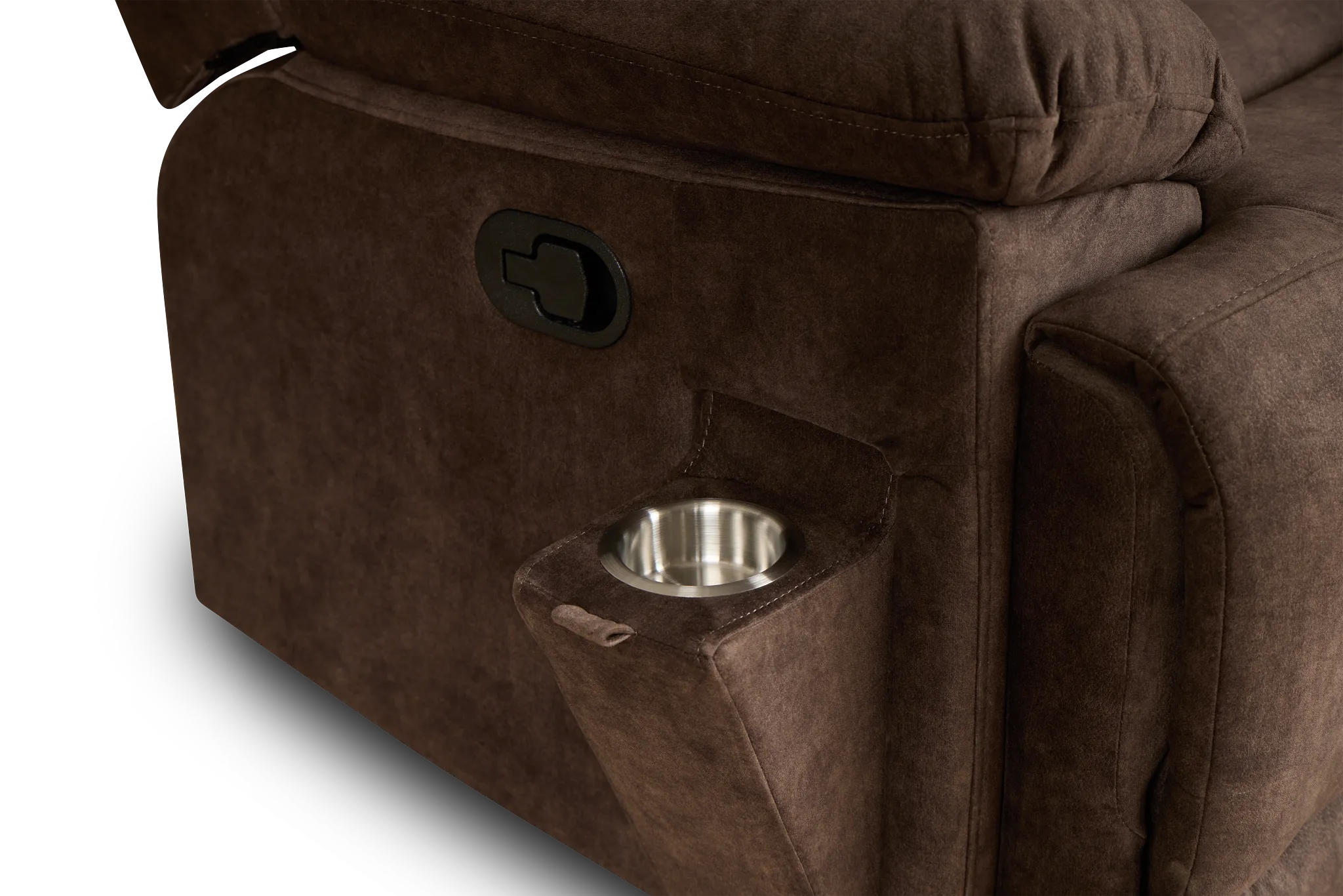 Benson Brown Micro Recliner