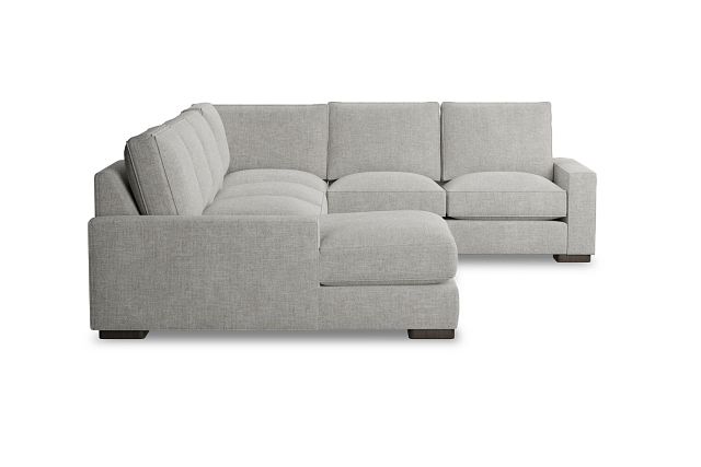 Edgewater Elevation Khaki Medium Left Chaise Sectional