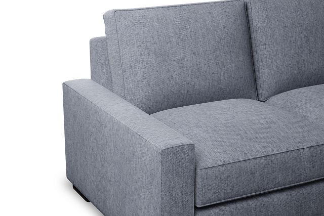 Edgewater Elevation Gray Loveseat