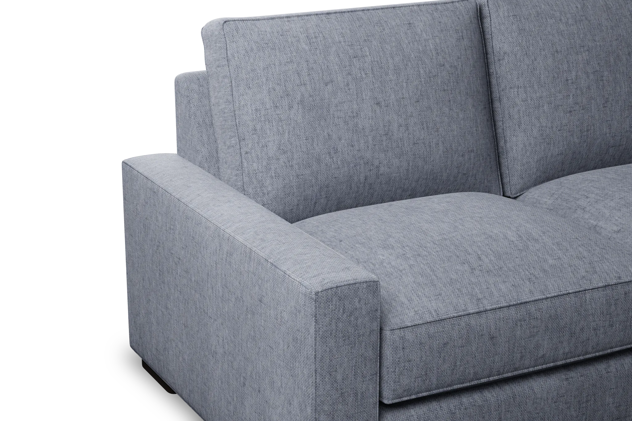 Edgewater Elevation Gray Loveseat