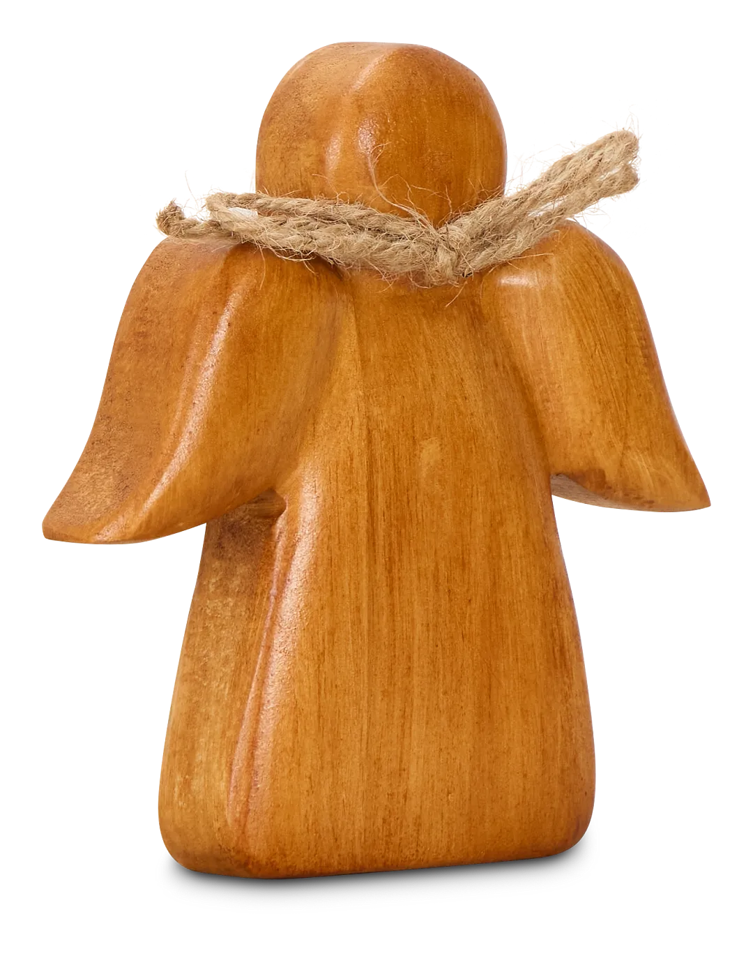 Angel Mid Tone Wood Sculpture