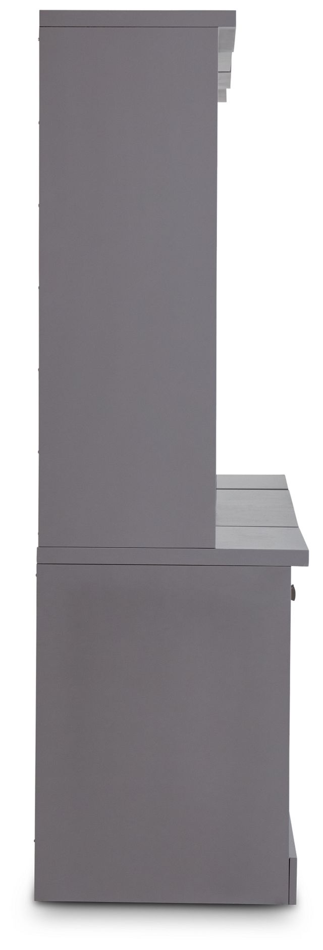 Newport Gray Door Bookcase Wall