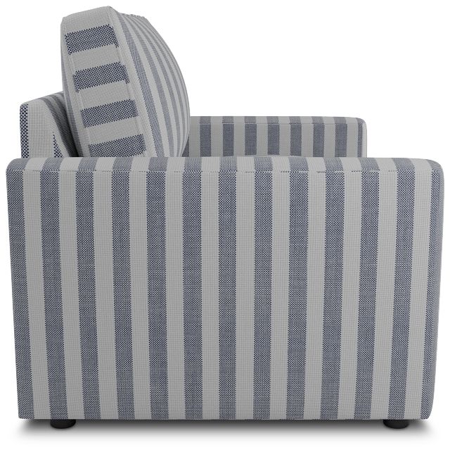 Siesta Sea Lane Dark Blue Fabric Cooling Memory Foam Sleeper