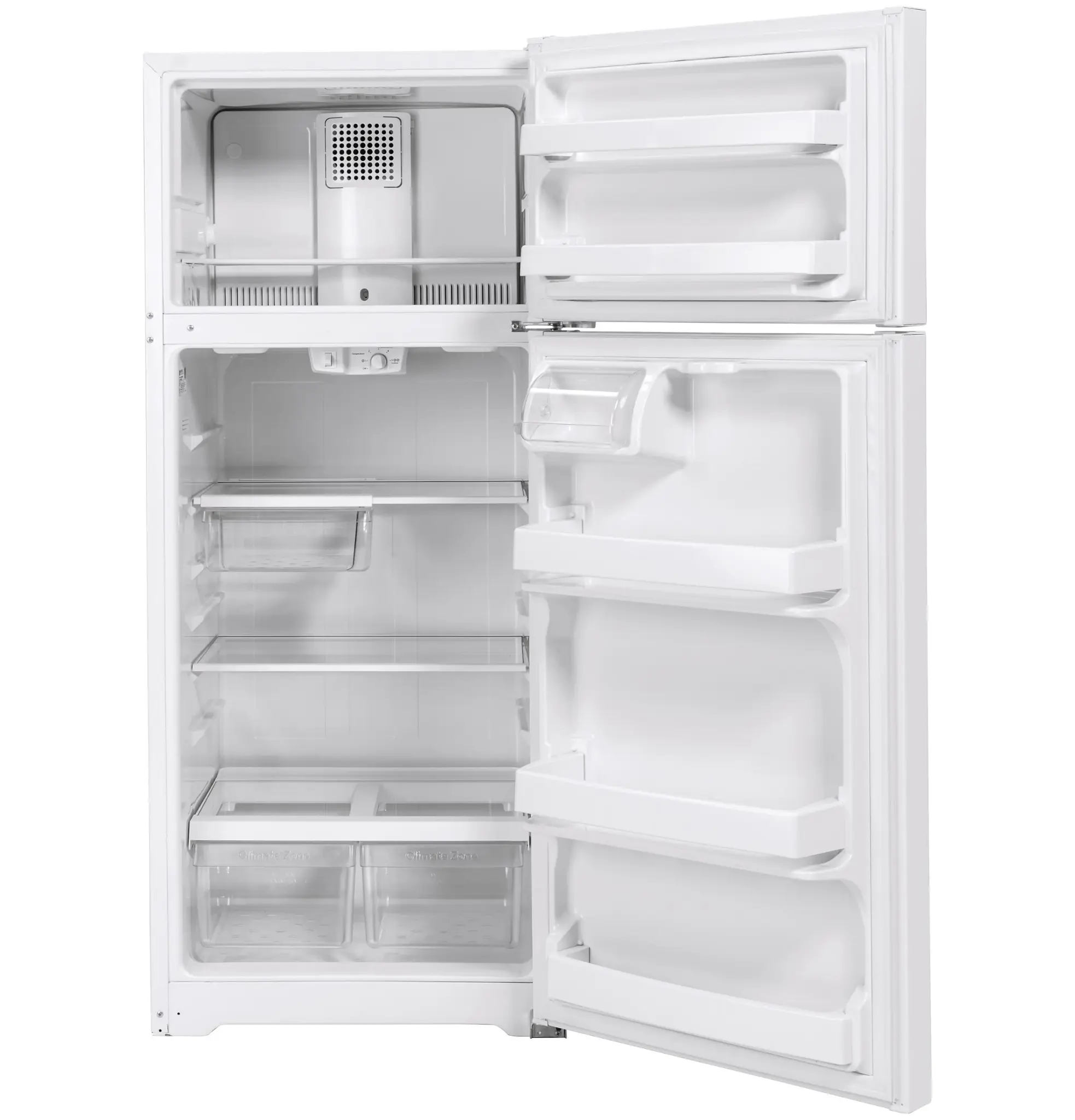 Ge 18 Series White Top Freezer Refrigerator Ge 18 Series White Top Freezer Refrigerator