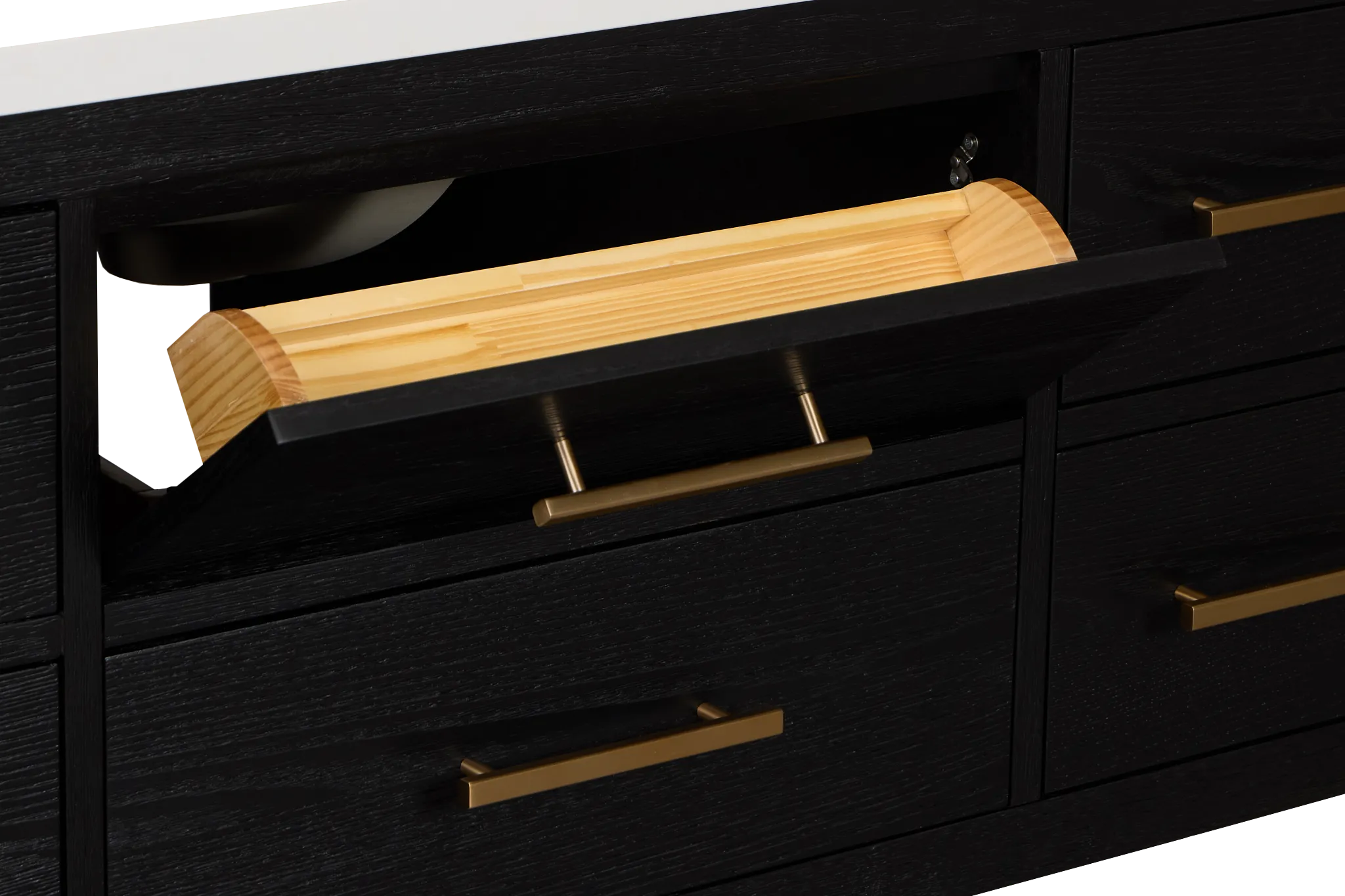 Alden Black 48" Single Bathroom Vanity