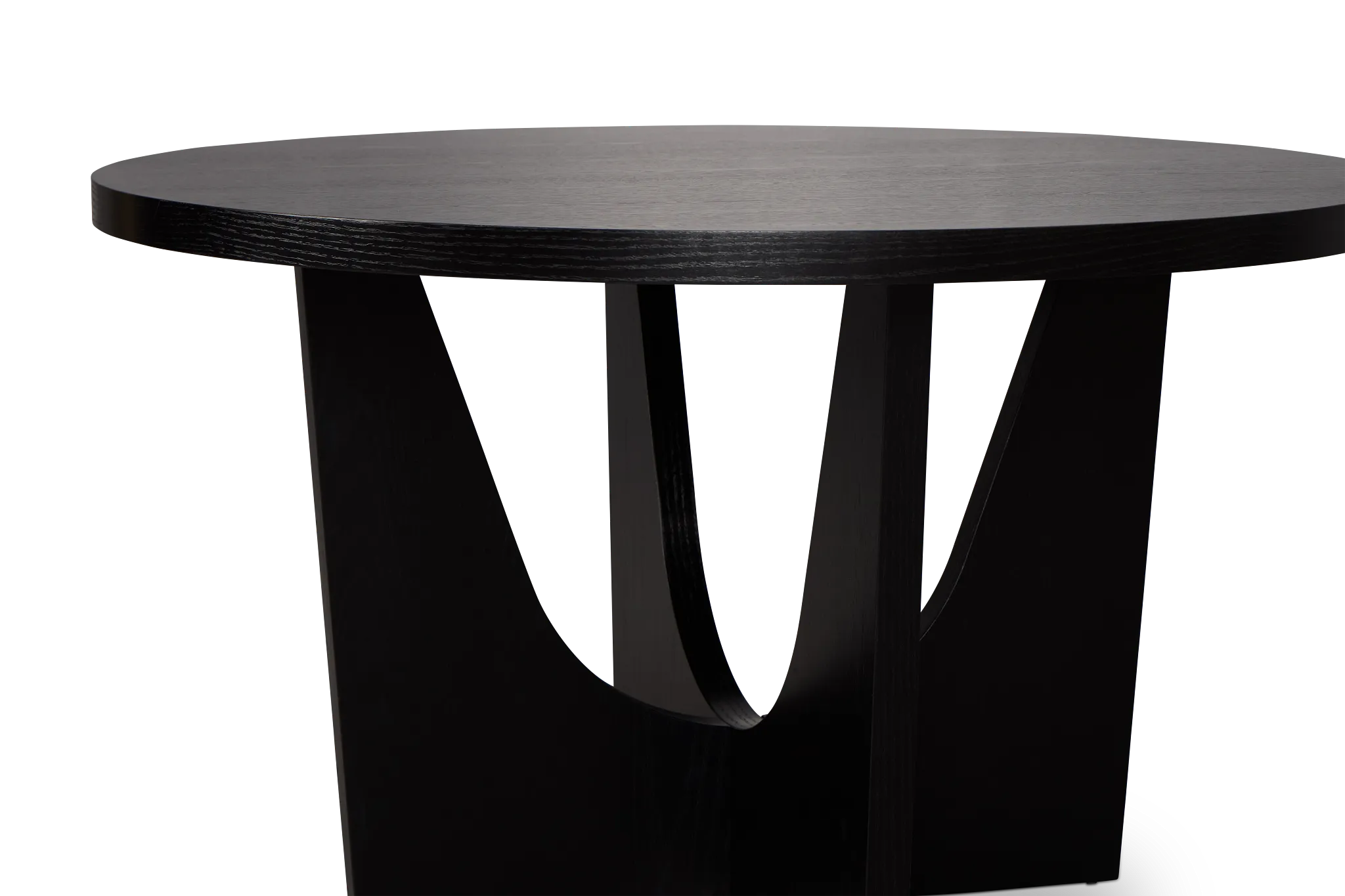 Oxford Black Round Table