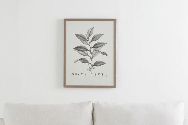 Plantation Gray Framed Wall Art