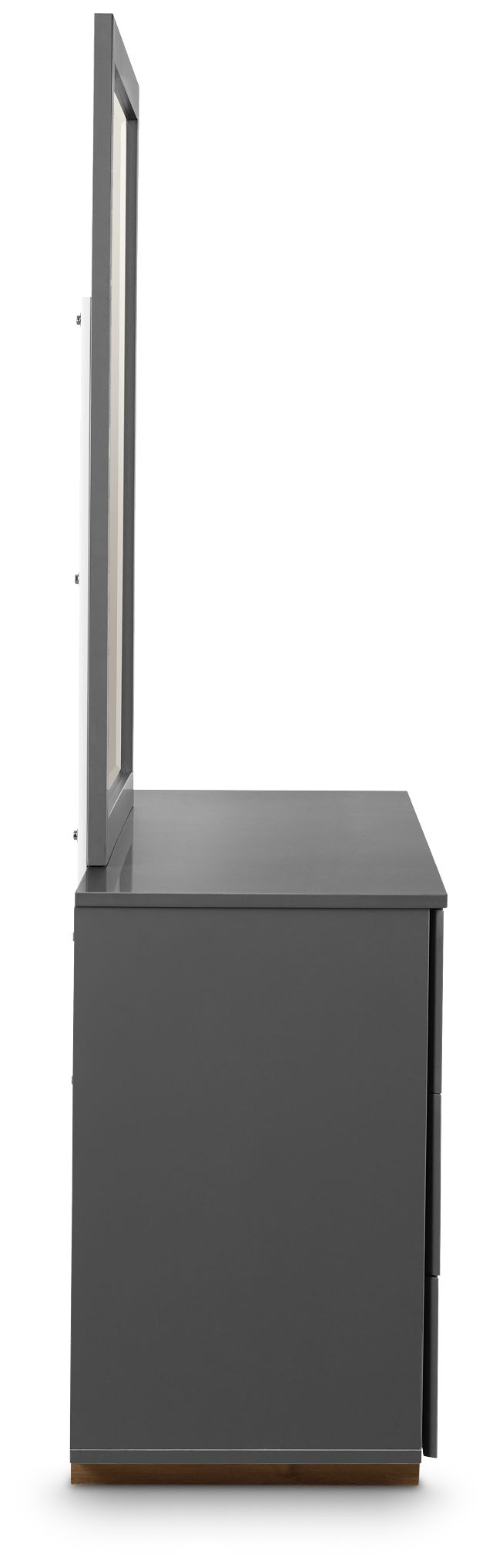 Brasilia Gray Dresser & Mirror