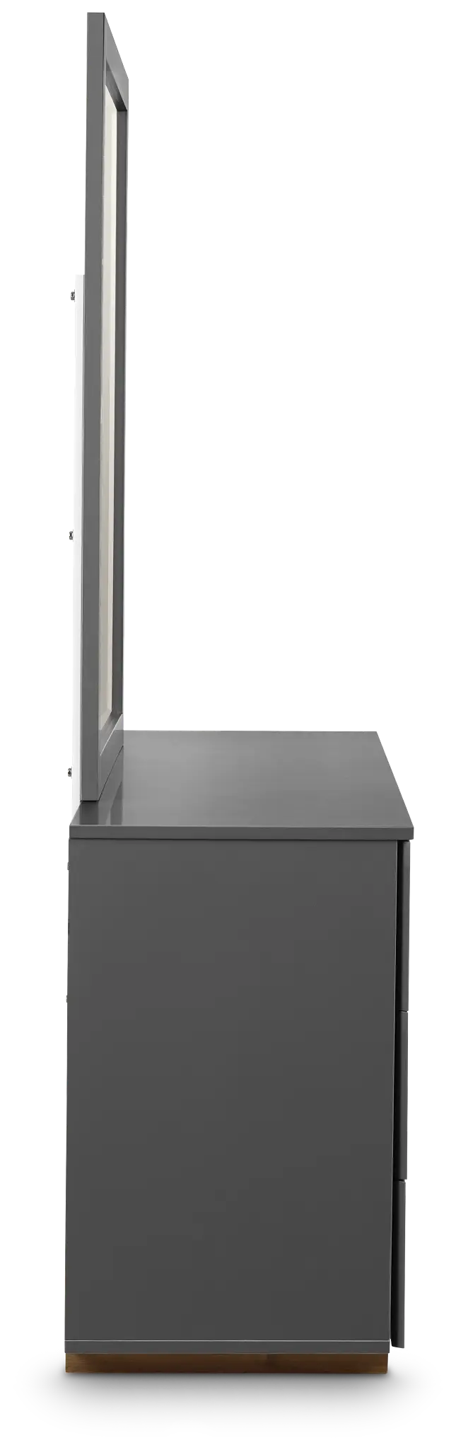 Brasilia Gray Dresser & Mirror Brasilia Gray Dresser & Mirror