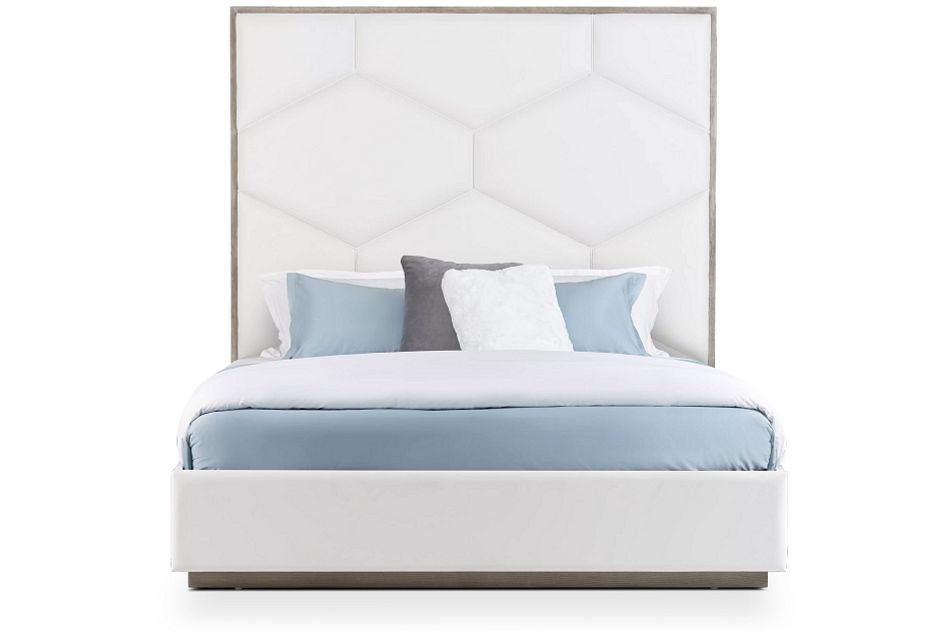 Rio Light Tone Uph Panel Bed