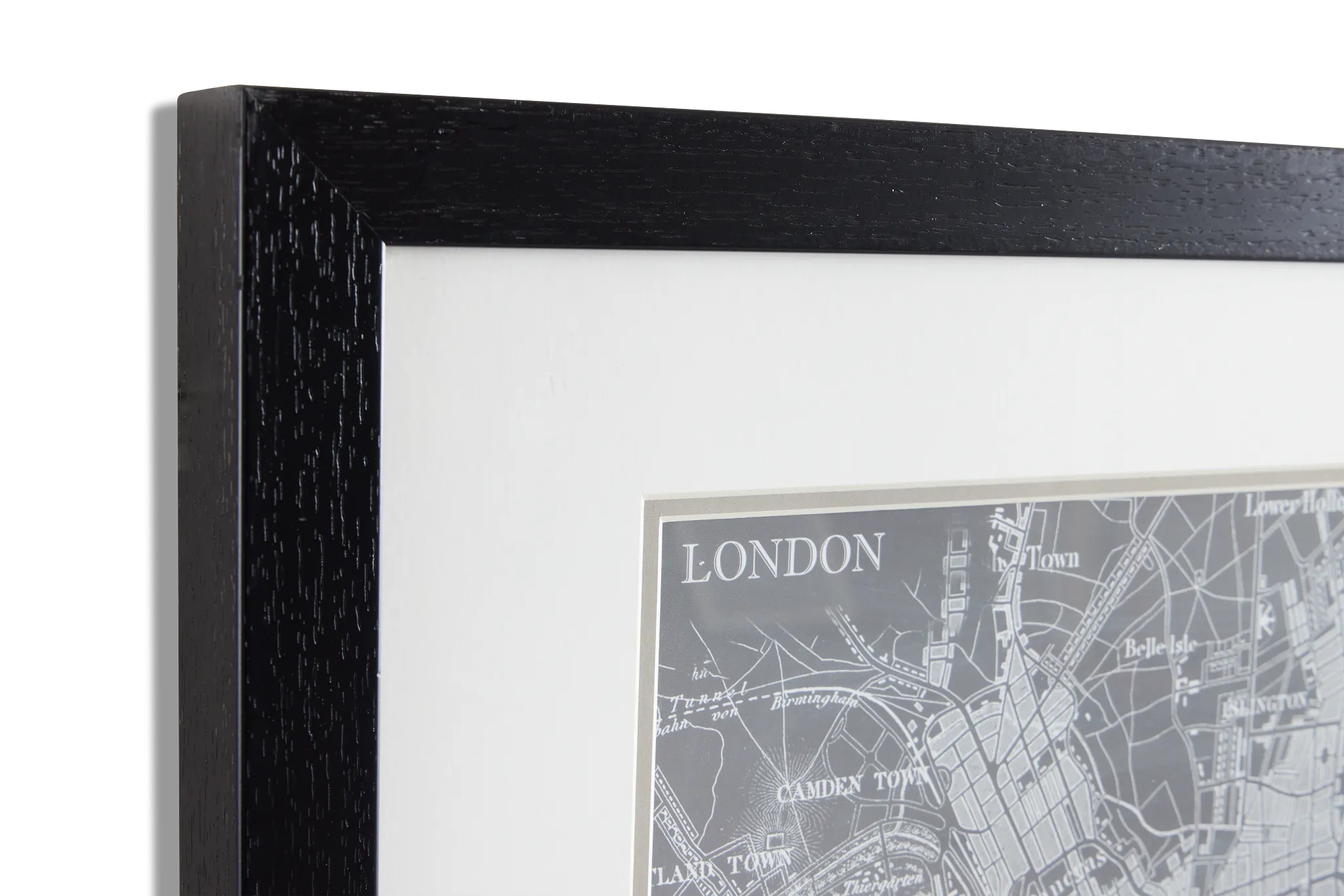 Draft Gray Framed Wall Art