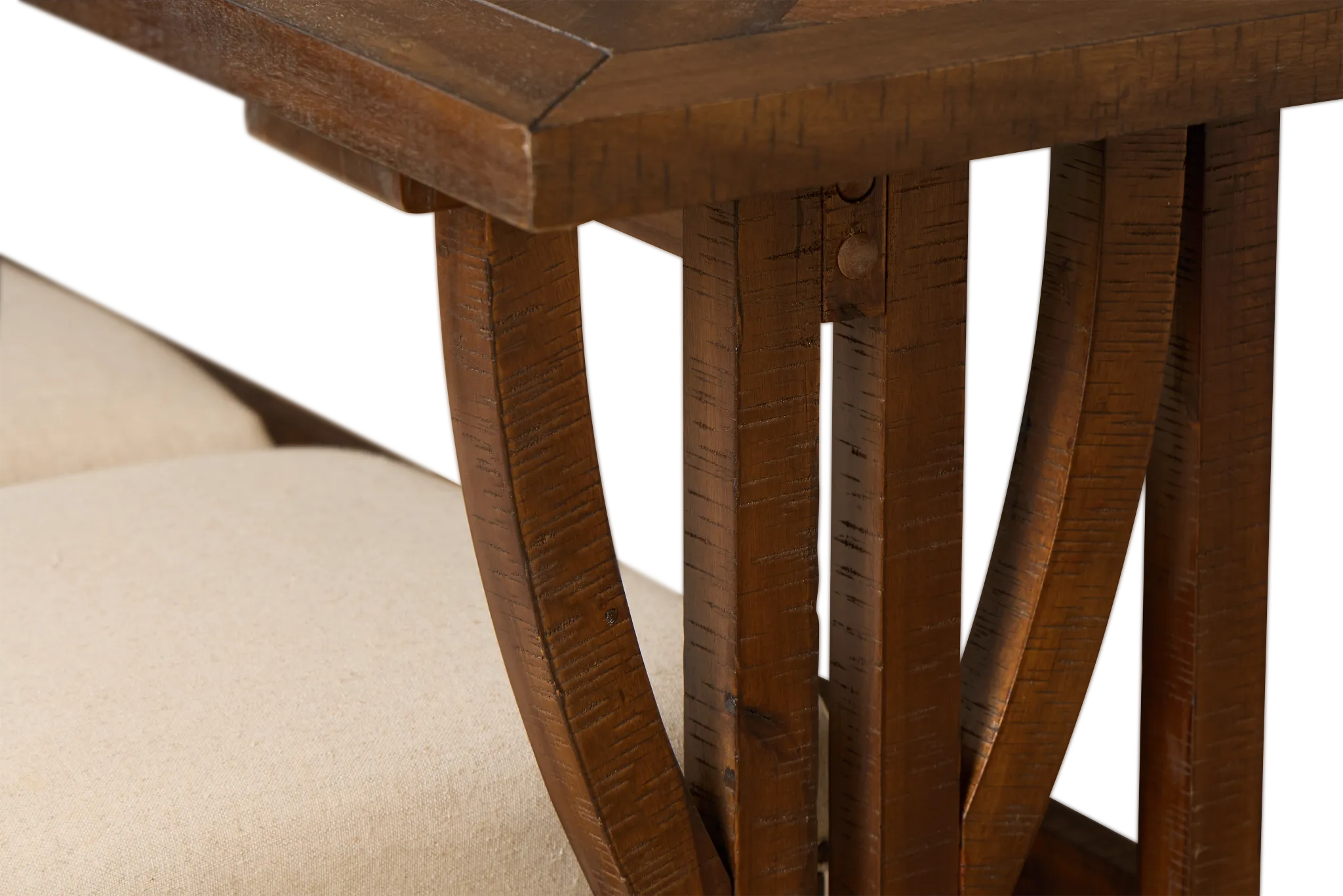 Joplin Dark Tone High Table With 3 Backless Barstools