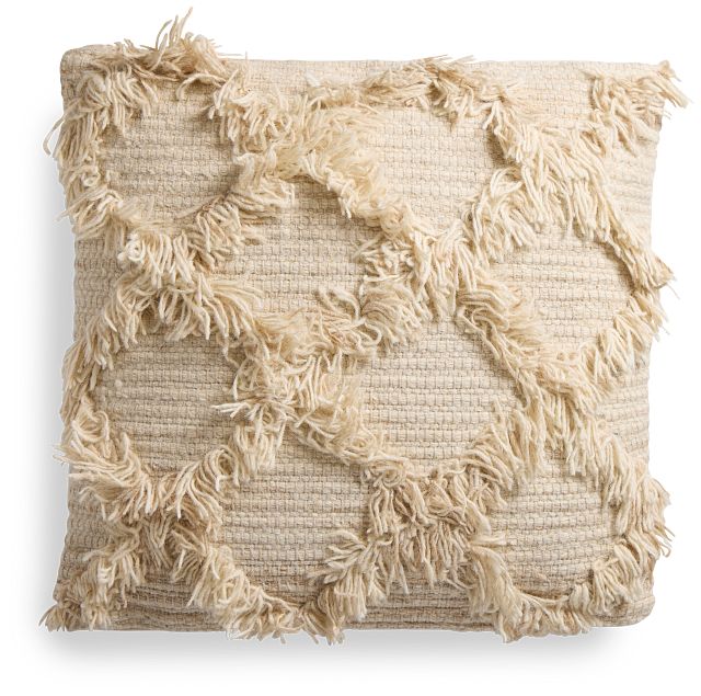 Jucar Ivory Accent Pillow