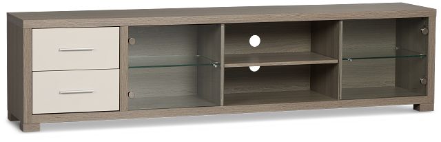 Evanston Gray 85" Tv Stand