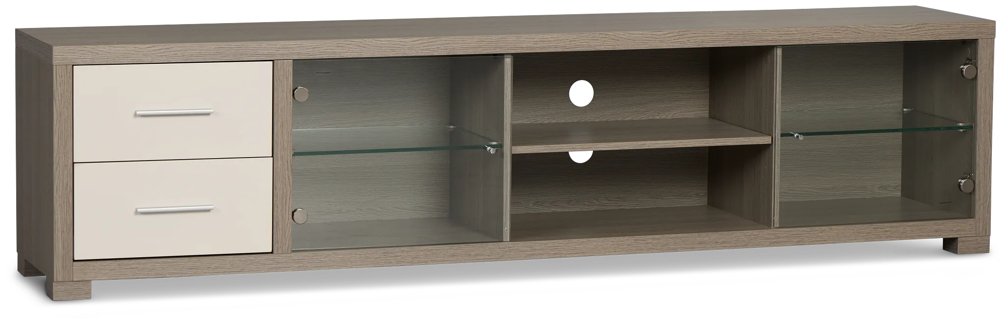 Evanston Gray 85" Tv Stand