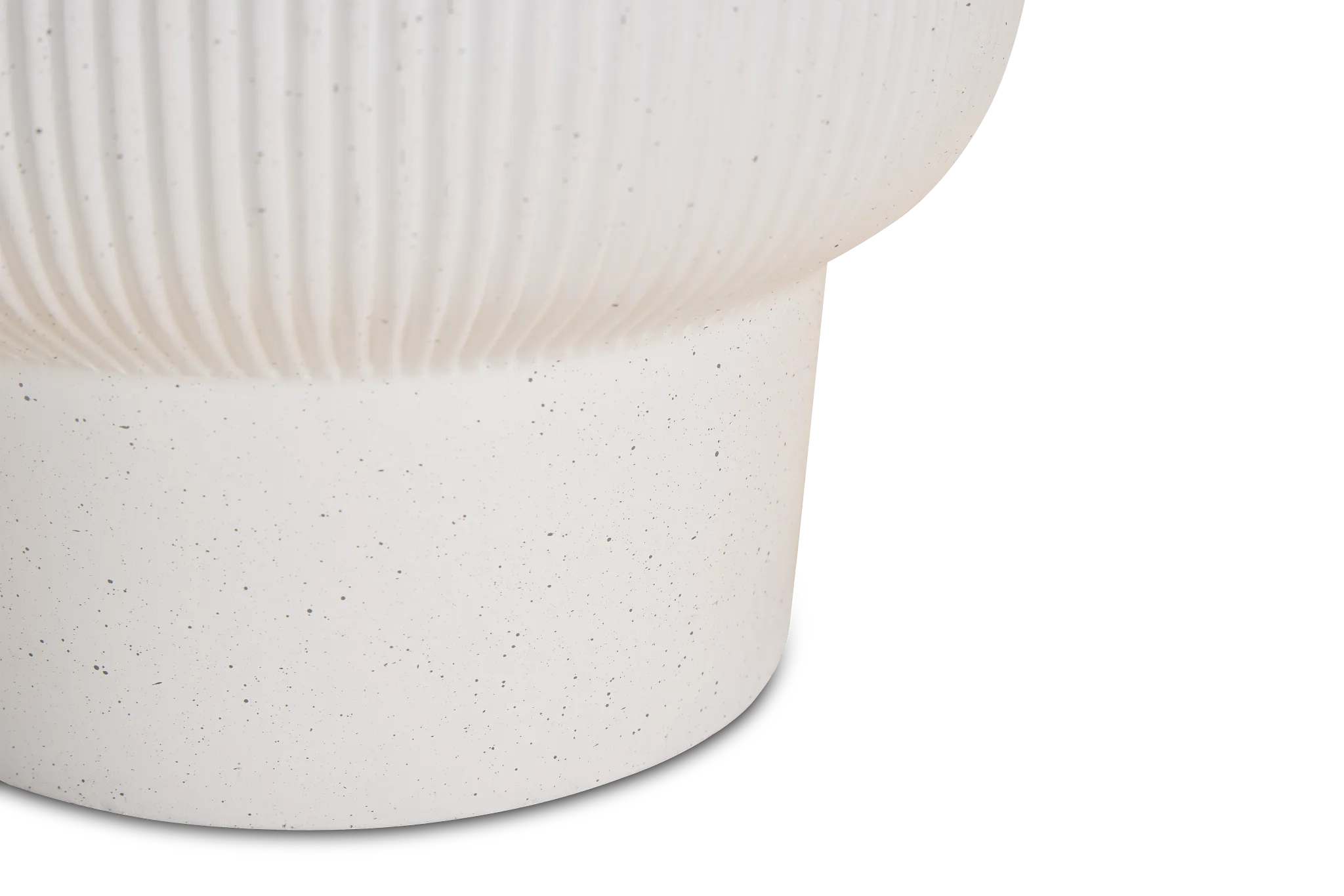 Yara White Small Planter