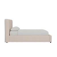Grayton Elite Light Taupe 44" Upholstered Platform Bed
