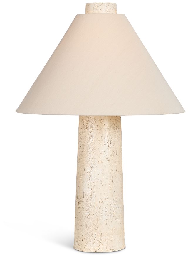 Hadia Ivory Table Lamp - Modern Lighting Solution
