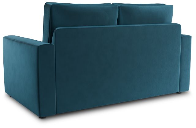 Siesta Joya Teal Fabric Loveseat