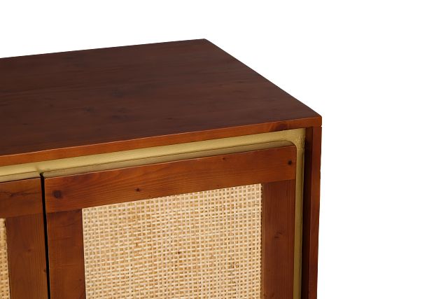 Briar Mid Tone Two-door Cabinet