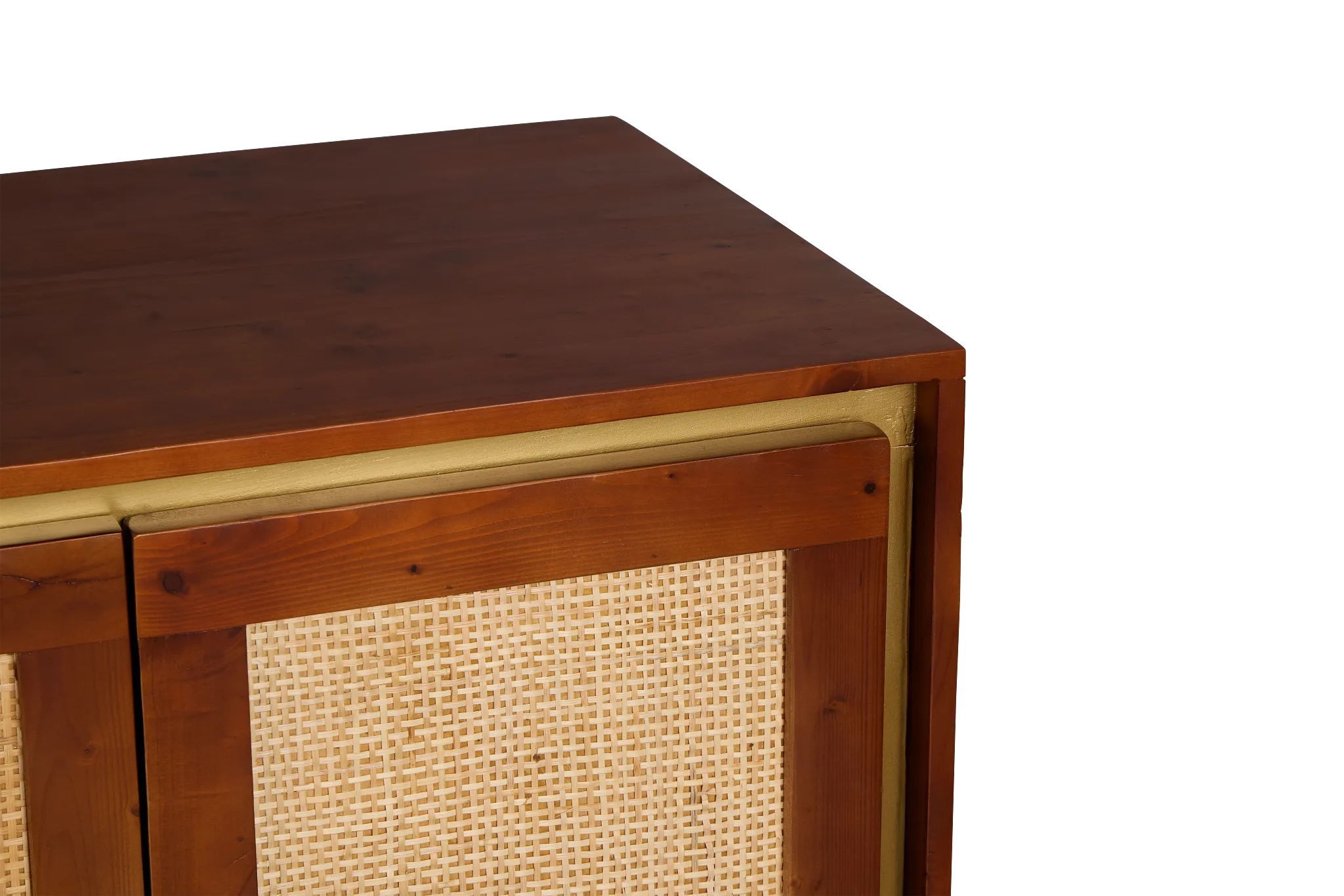 Briar Mid Tone Two-door Cabinet