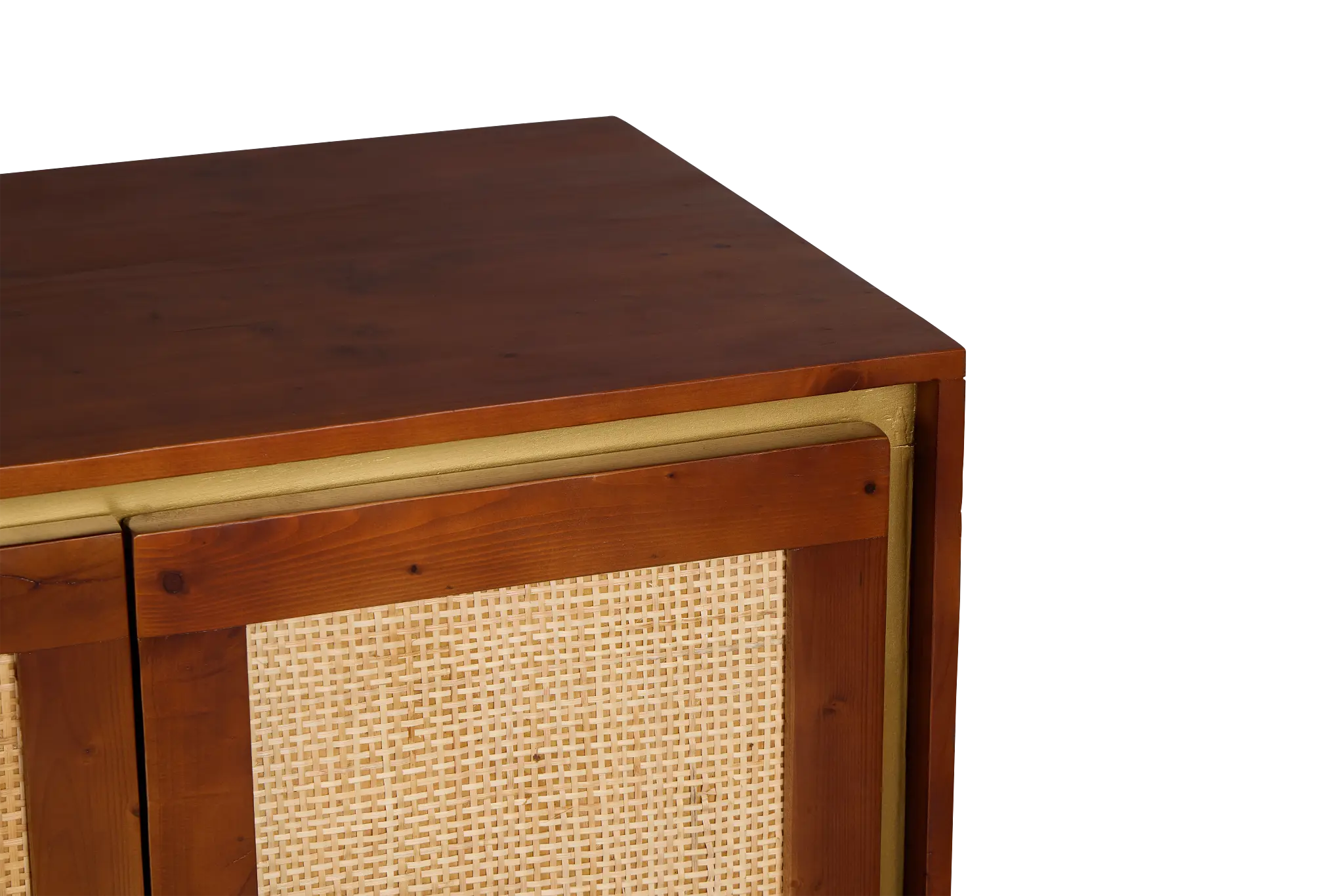 Briar Mid Tone Two-door Cabinet Briar Mid Tone Two-door Cabinet