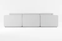 Destin Suave Gray Fabric 8-piece Modular Sectional