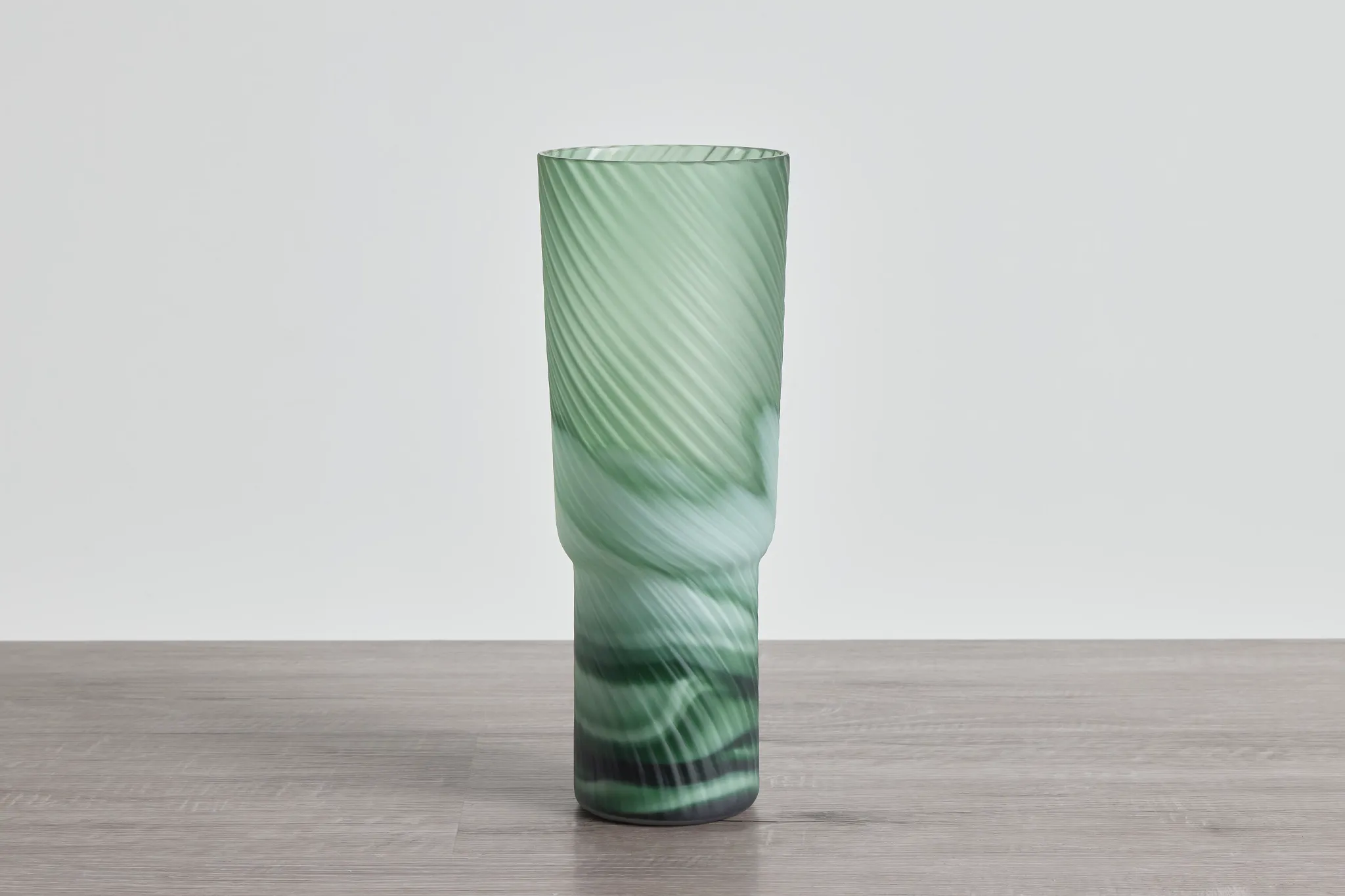 Shiloe Green Medium Vase