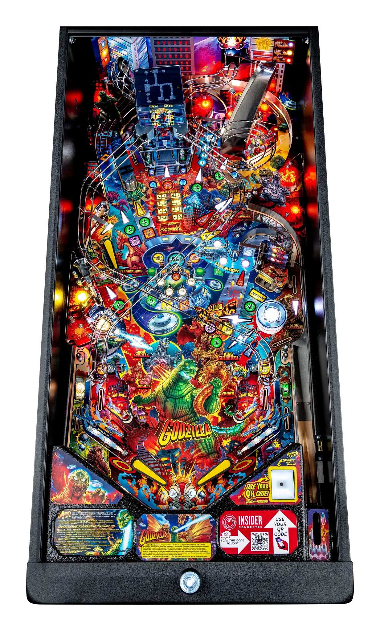 Godzilla Pro Pinball Machine Godzilla Pro Pinball Machine