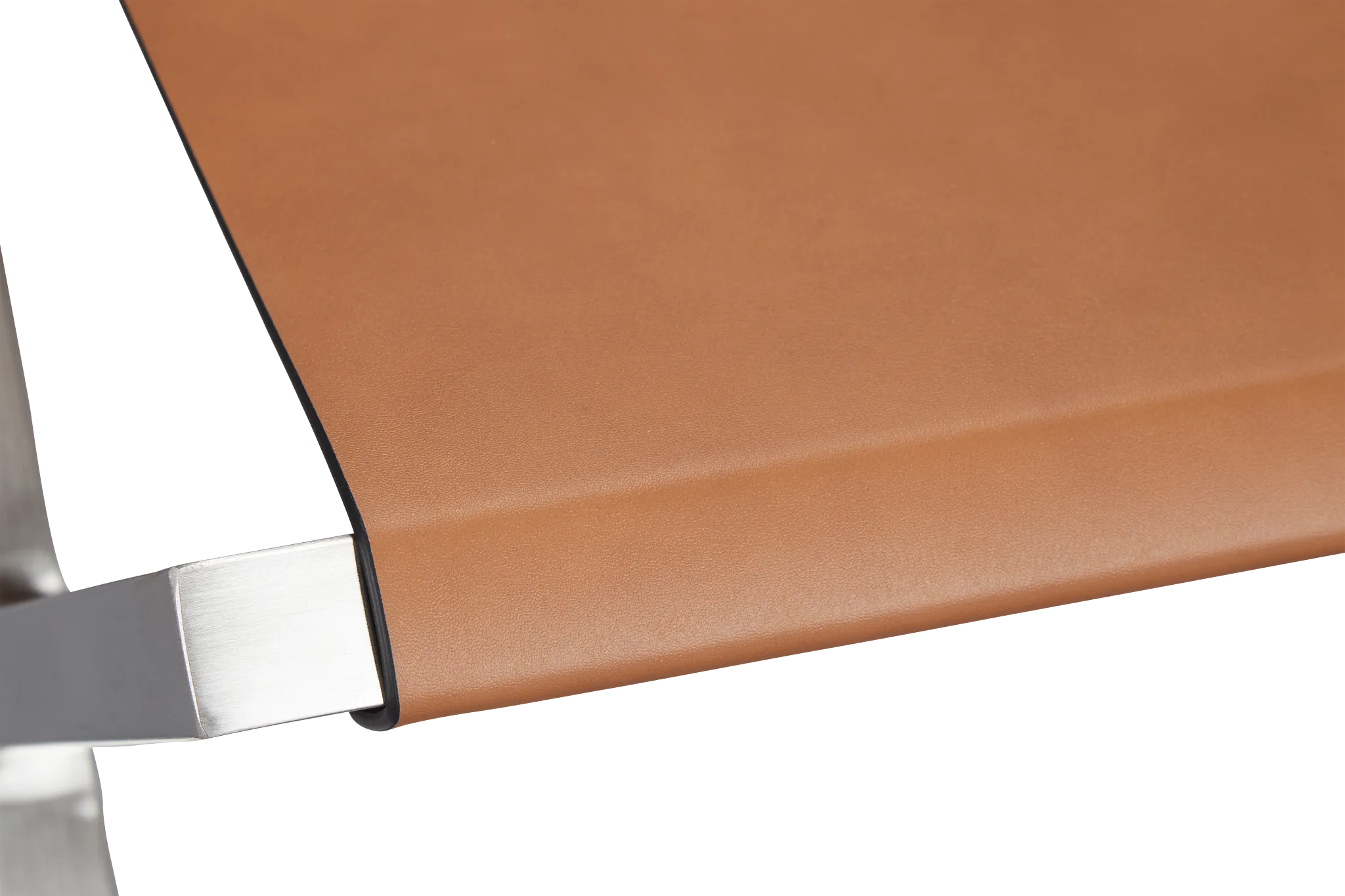 Haven Brown Chrome Stool