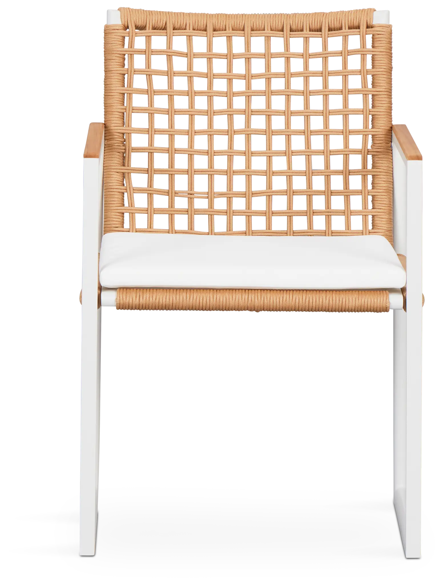 Sunrise White Teak Arm Chair Sunrise White Teak Arm Chair