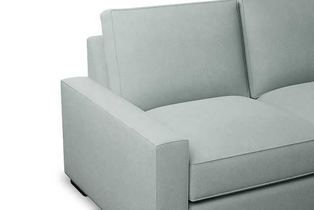 Edgewater Suave Light Green Loveseat