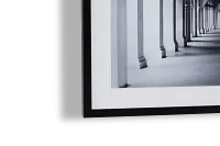 Pillar Gray Framed Wall Art